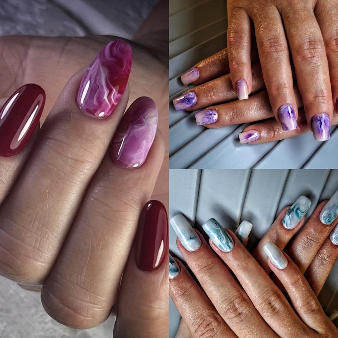 Растяжка цвета — пример работы в салоне Дизайн, Ставрополь